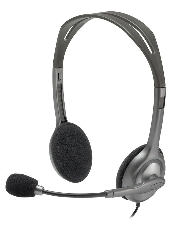 Logitech Casque stéréo filaire H110