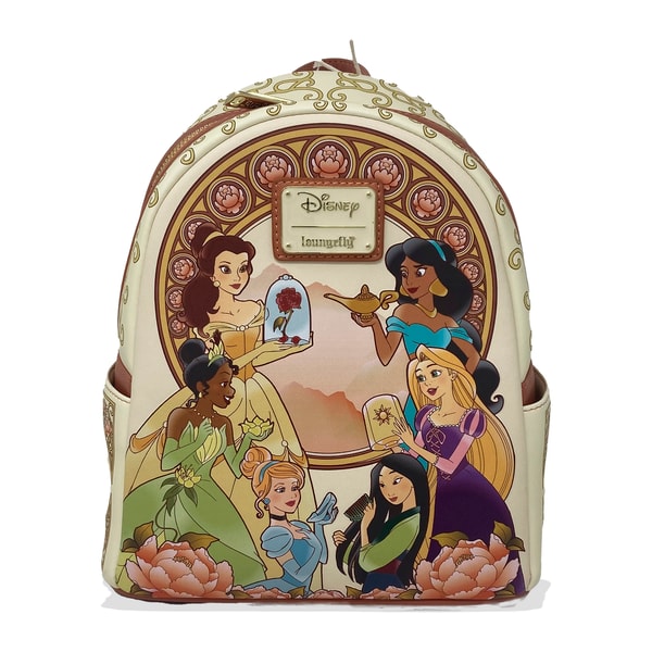 Loungefly: Disney - Princess Disney - Princesses Mural Mini Backpack - flash vidéo