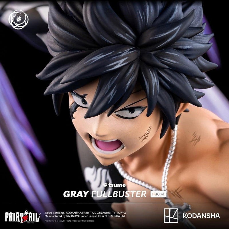 Tsume Art - IKIGAI 1/6 - Fairy Tail - Gray Fullbuster Statue 37cm