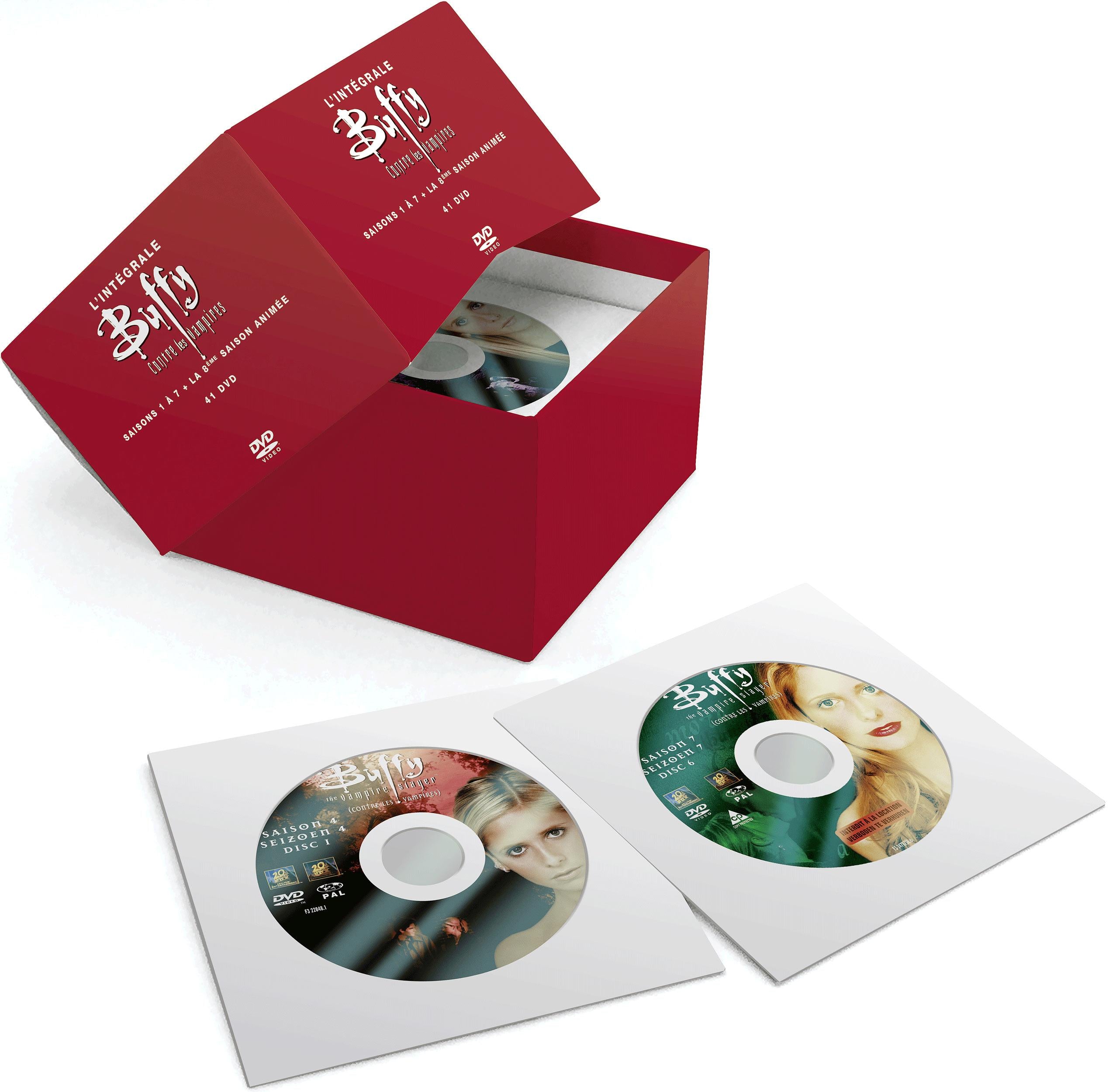 Buffy contre les vampires - L'intégrale de la série : 7 saisons + la 8ème saison animée [DVD]