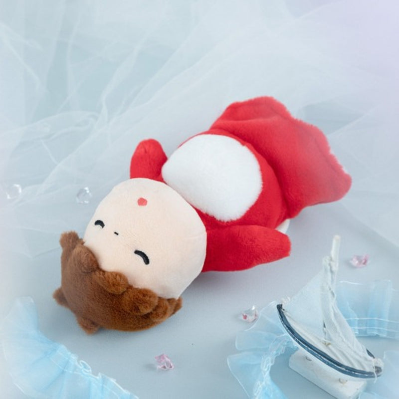 Ghibli - Ponyo sur la falaise - Peluche Nakayoshi Ponyo Allongé