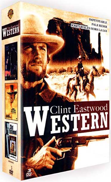Clint Eastwood Western - Impitoyable + Pale Rider, le cavalier solitaire + Josey Wales - Hors la loi [DVD] - flash vidéo