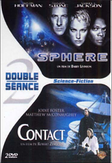 Double séance Science-fiction - Contact + Sphere [DVD] - flash vidéo