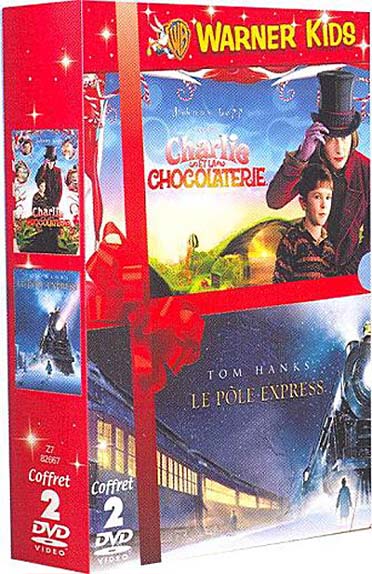 Charlie et la chocolaterie + Le Pôle Express [DVD] - flash vidéo