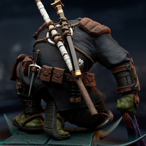 Iron Studios - Art Scale 1/20 - Teenage Mutant Ninja Turtles - The Last Ronin Statue 23cm - flash vidéo