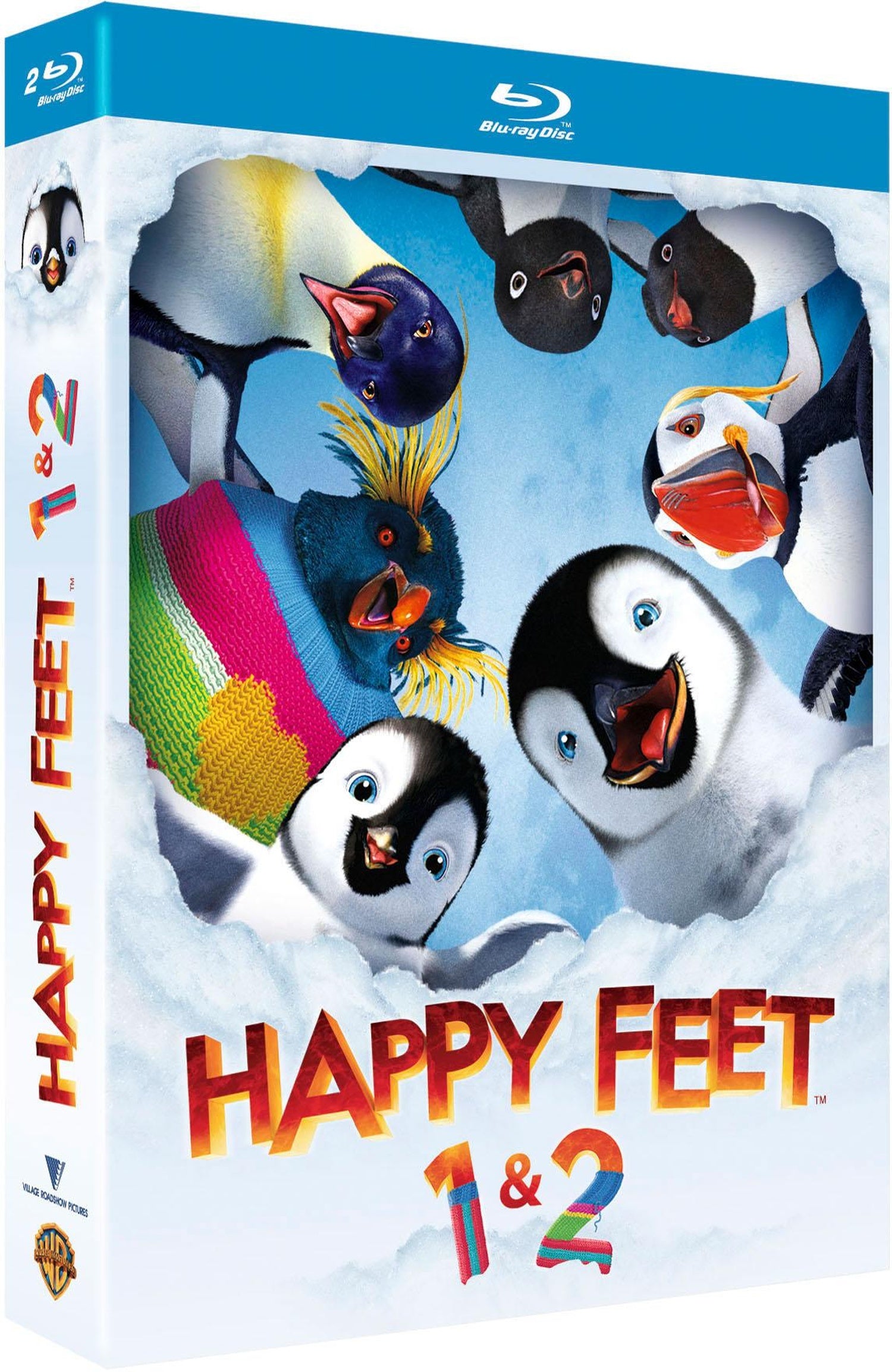 Happy Feet + Happy Feet 2 [Blu-ray]