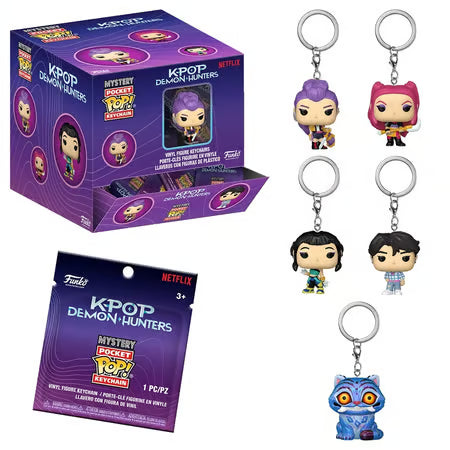 Funko Pocket Pop! Keychain: K-Pop Demon Hunters Display (12 units)