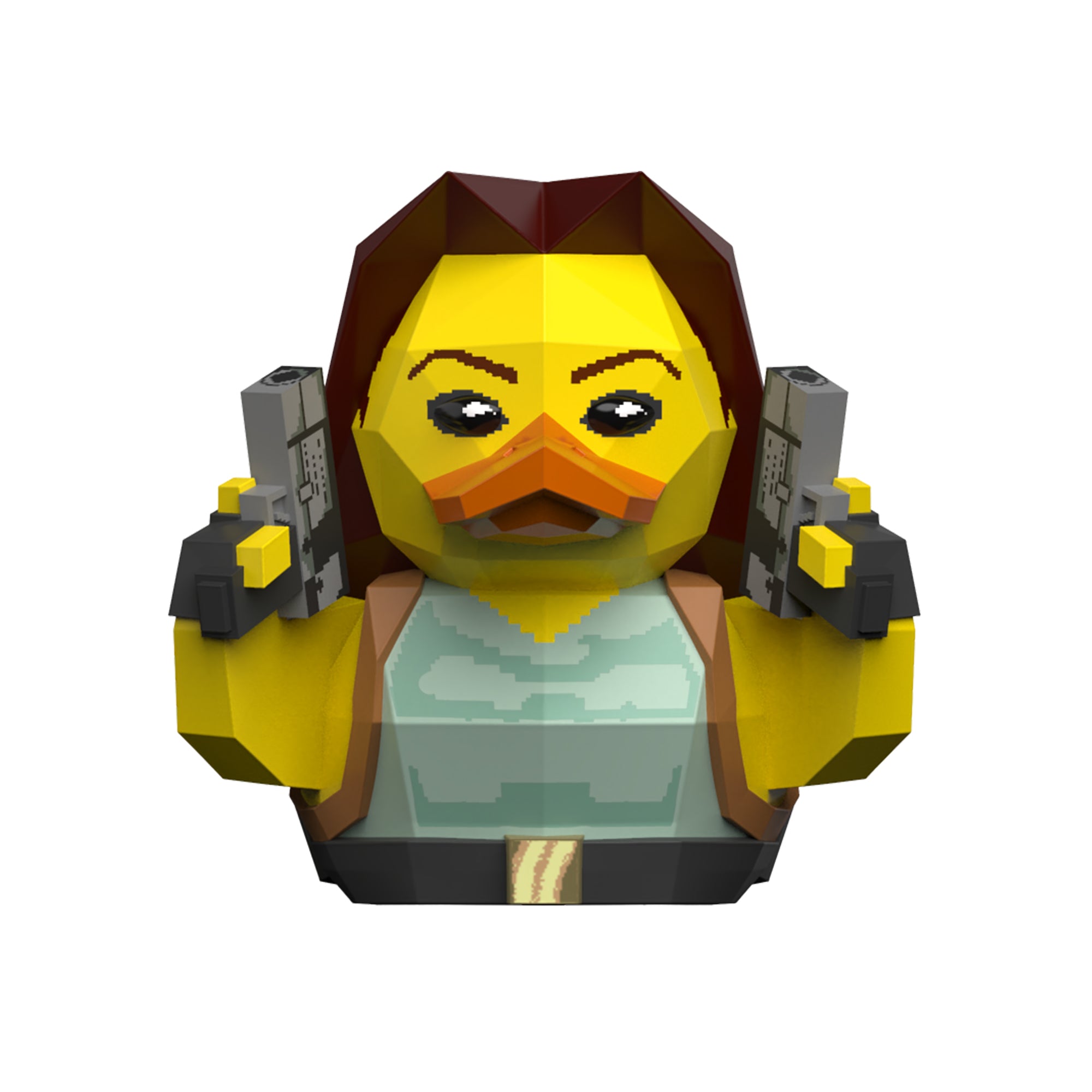 Numskull - Best of TUBBZ Boîte Canard de bain - Tomb Raider - Lara Croft - 9cm