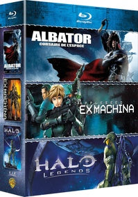 Albator, corsaire de l'espace + Halo Legends + Appleseed Ex Machina [Blu-ray]