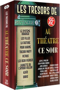 Au théâtre ce soir - Coffret 55ème anniversaire - 10 pièces [DVD]