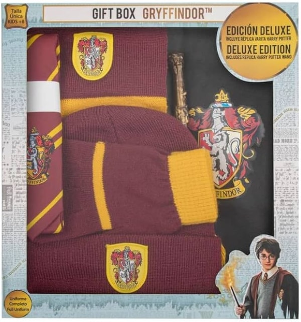 Harry Potter - Coffret cadeau deluxe Gryffondor - Taille unique Enfant 8 ans et plus