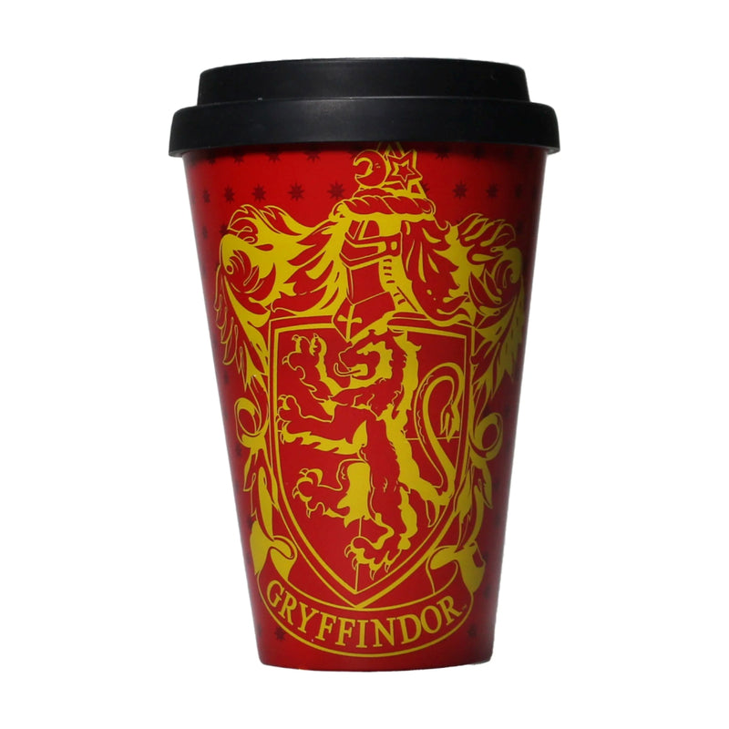 Harry Potter - Mug de voyage en rPET Maisons de Poudlard "Gryffondor" 400ml