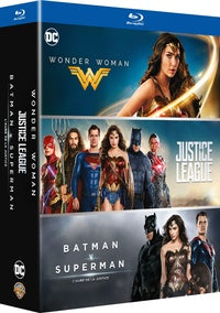 DC Universe - Coffret 3 films : Justice League + Wonder Woman + Batman v Superman : L'aube de la justice [Blu-ray]