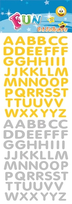 ABC Gold/Silver Stickers