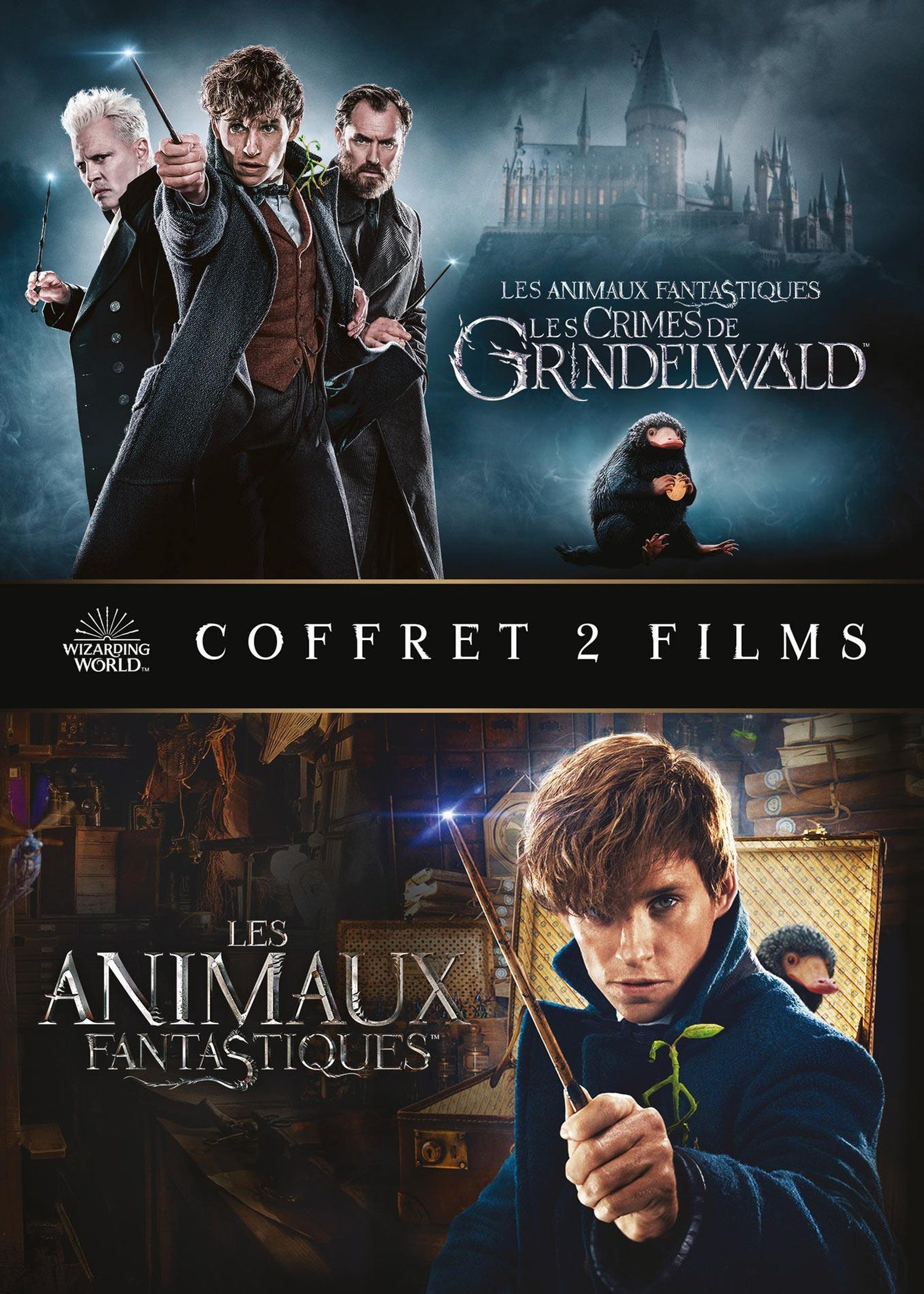 Les Animaux fantastiques + Les Animaux fantastiques : Les Crimes de Grindelwald [DVD]