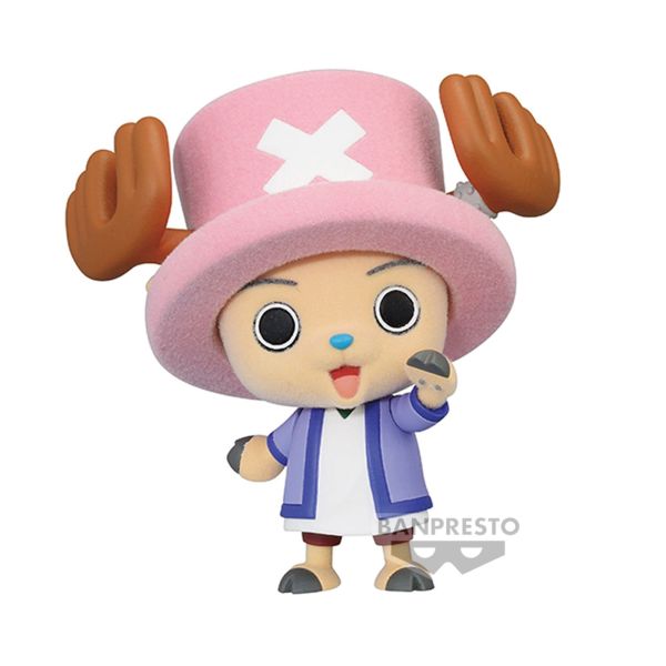 One Piece - Fluffy Puffy - Chopper & Karoo - Tony Tony Chopper - Statue 7cm - flash vidéo