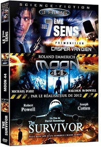 Science-fiction - Coffret 3 films : Prémonition + Moon 44 + Le survivant d'un monde parallèle [DVD]