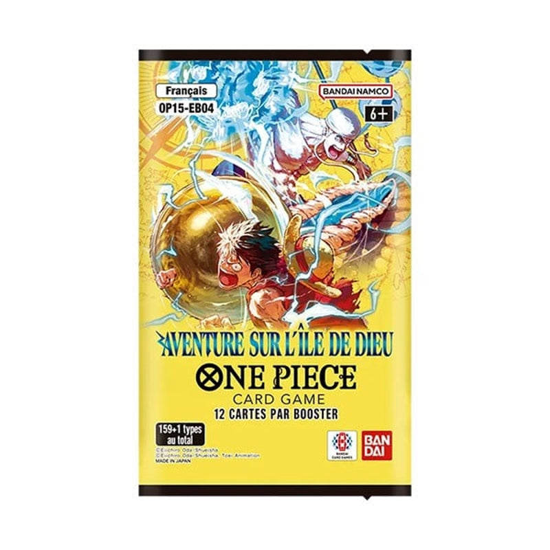 One Piece Card Game - Display de Pack de Booster OP-15 Aventure sur l'île de Dieu (Display x24)