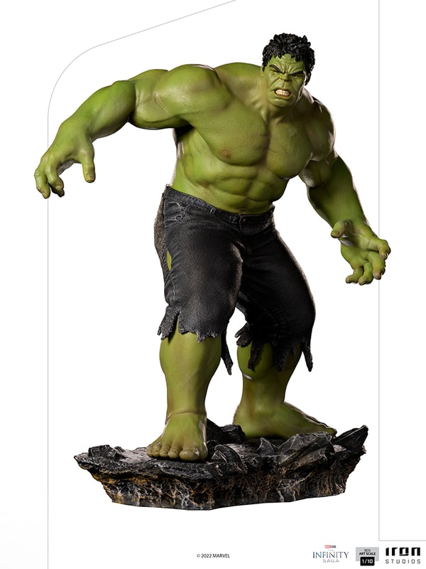 Iron Studios - BDS Arts Scale 1/10 - Marvel - Avengers: The Infinity Saga - Hulk (Battle of New-York) Statue 27cm - flash vidéo