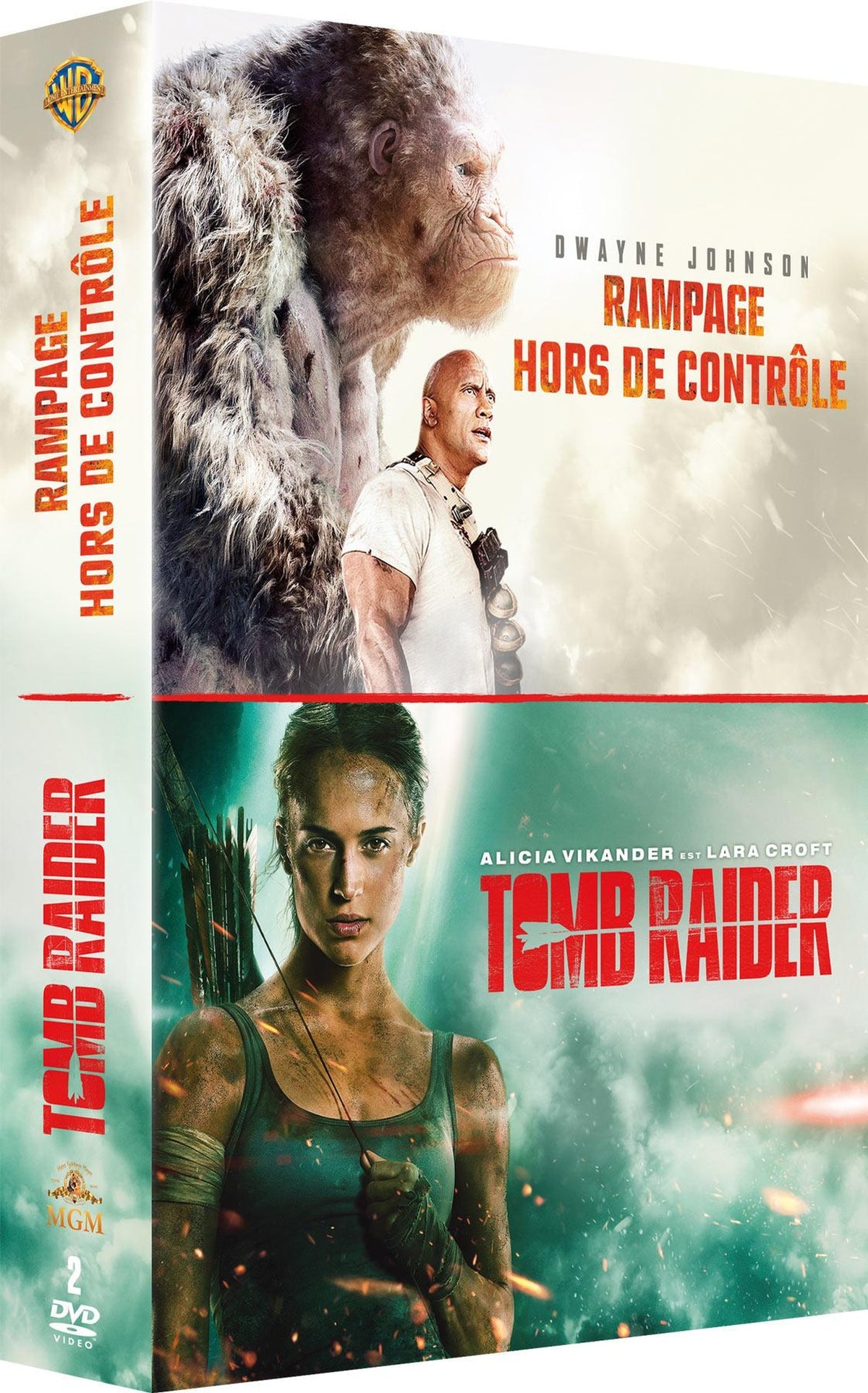 Rampage - Hors de contrôle + Tomb Raider [DVD]