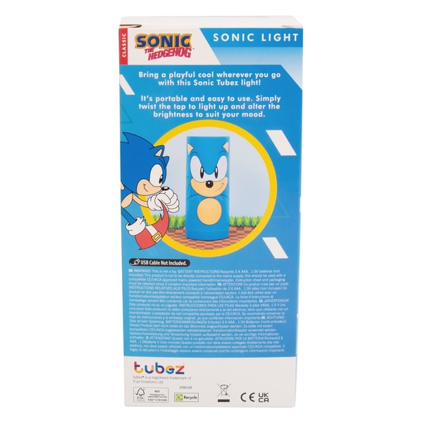 Sonic the Hedgehog - Lampe Tubez Sonic - flash vidéo