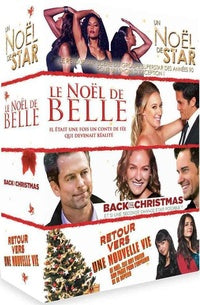 Noël n° 3 - Coffret 4 films : Le Noël de Belle + Retour vers une nouvelle vie + Un Noël de star + Back to Christmas [DVD]