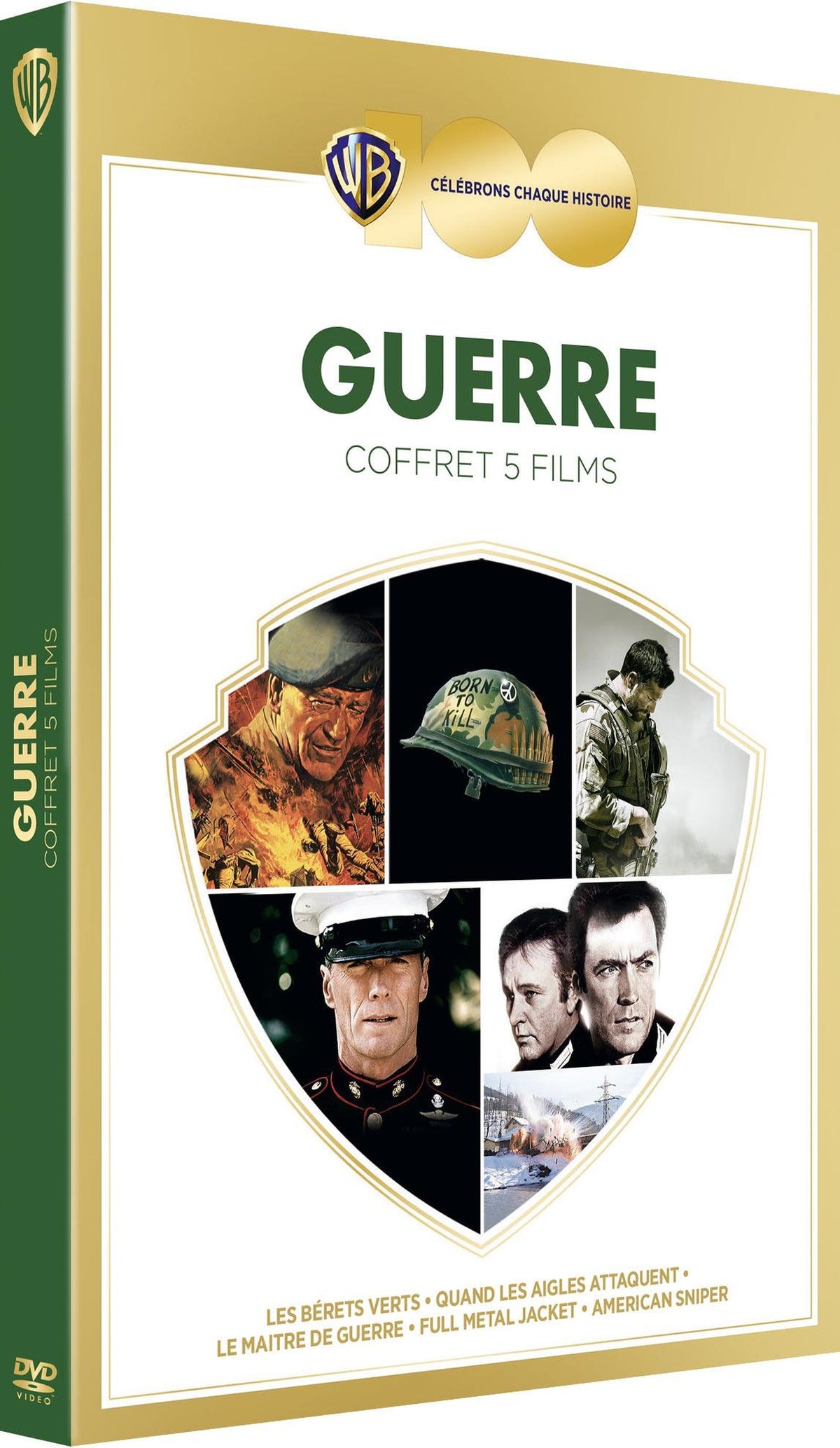 100 ans Warner - Coffret 5 films - Guerre [DVD]