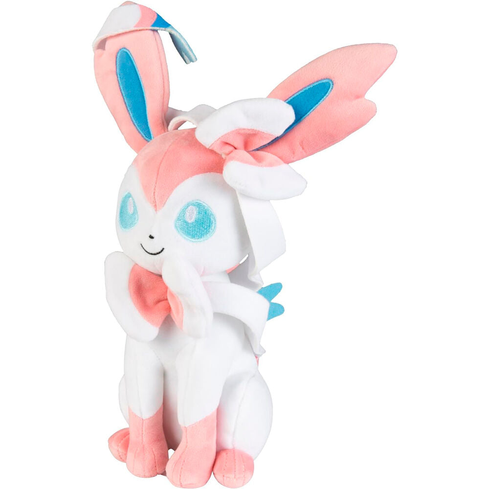 Pokémon - Evoli Evolutions - Peluche Nymphali 20cm