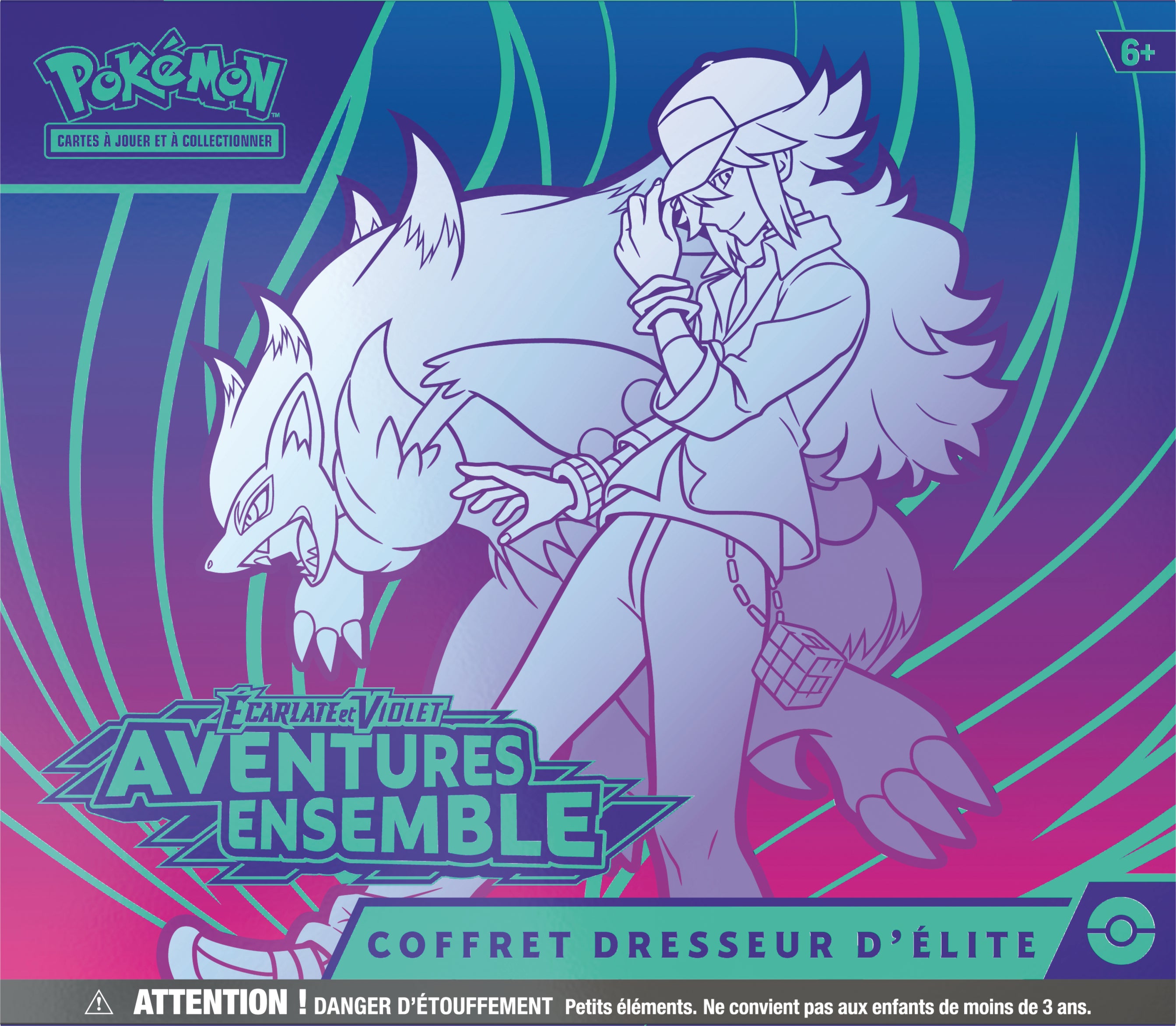 Pokémon JCC - Écarlate et Violet - Coffret Dresseur d'Élite EV09 Aventures Ensemble - flash vidéo