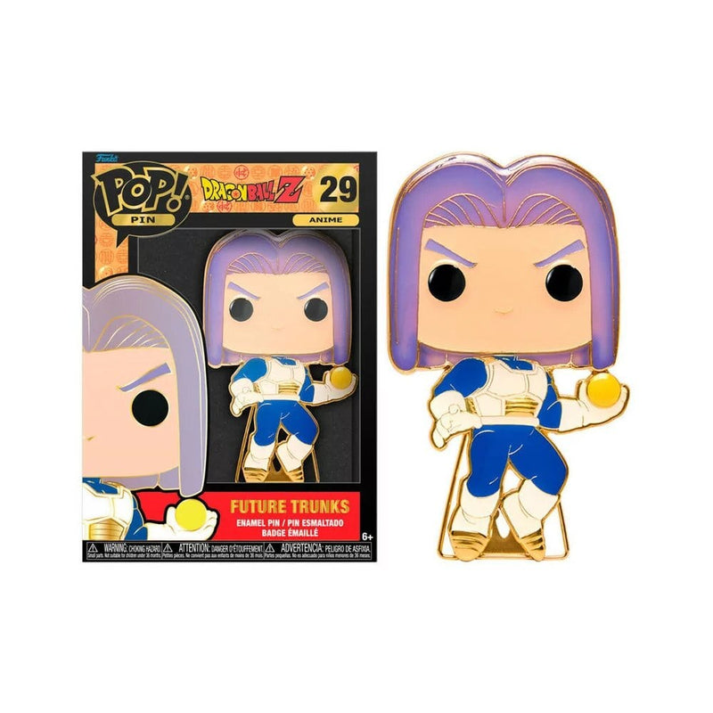 Loungefly: Funko Pop! Pins Anime: Dragon Ball Z - Future Trunks Large Enamel POP Pin
