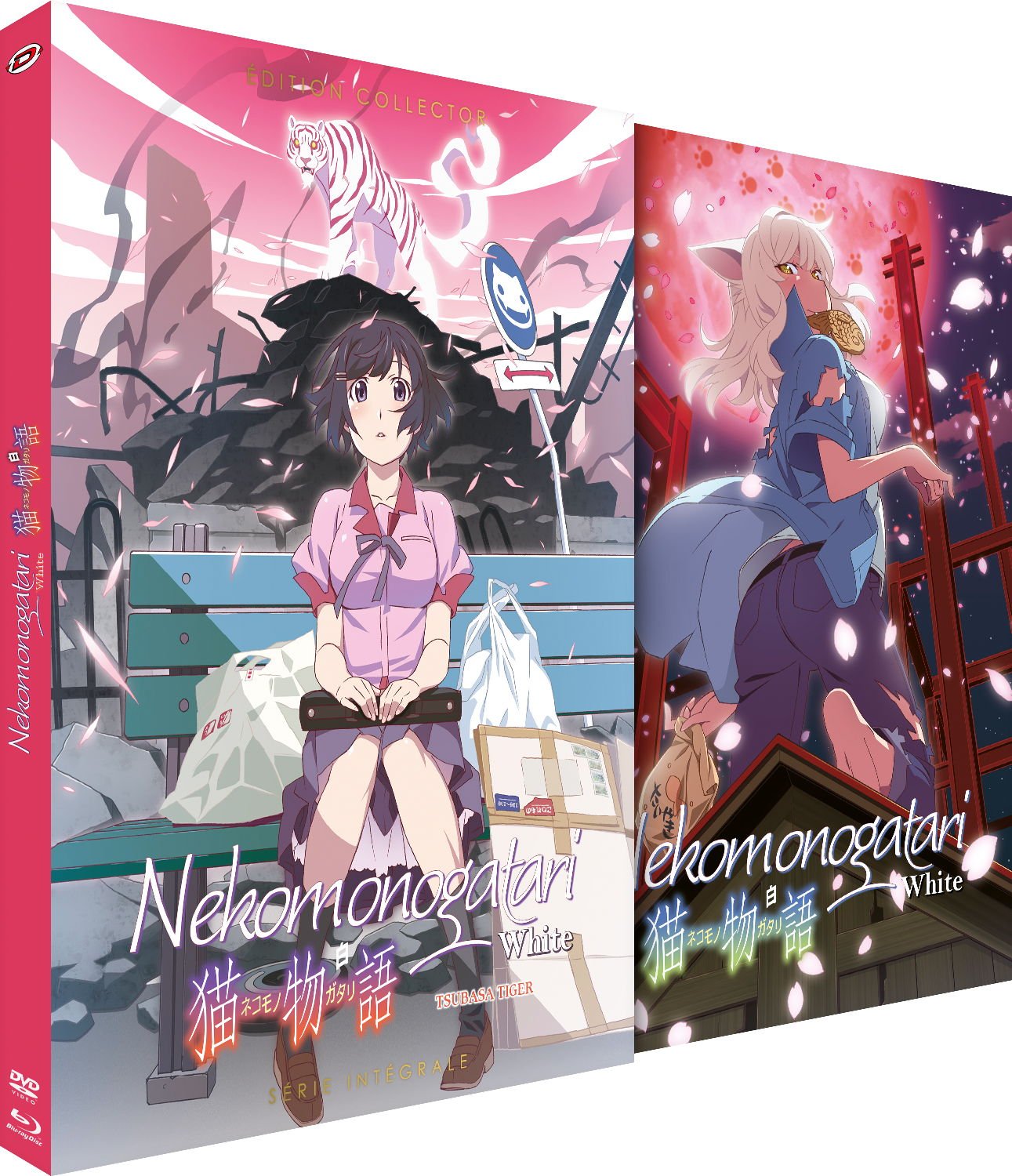 Nekomonogatari White - Intégrale (1er Arc de Monogatari s2) - Combo DVD + Blu-ray