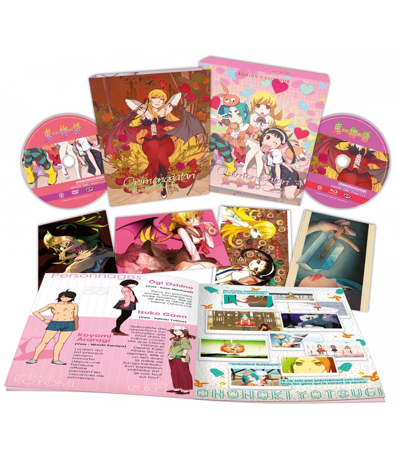 Onimonogatari - Intégrale (4ème Arc de Monogatari s2) - Combo DVD + Blu-ray