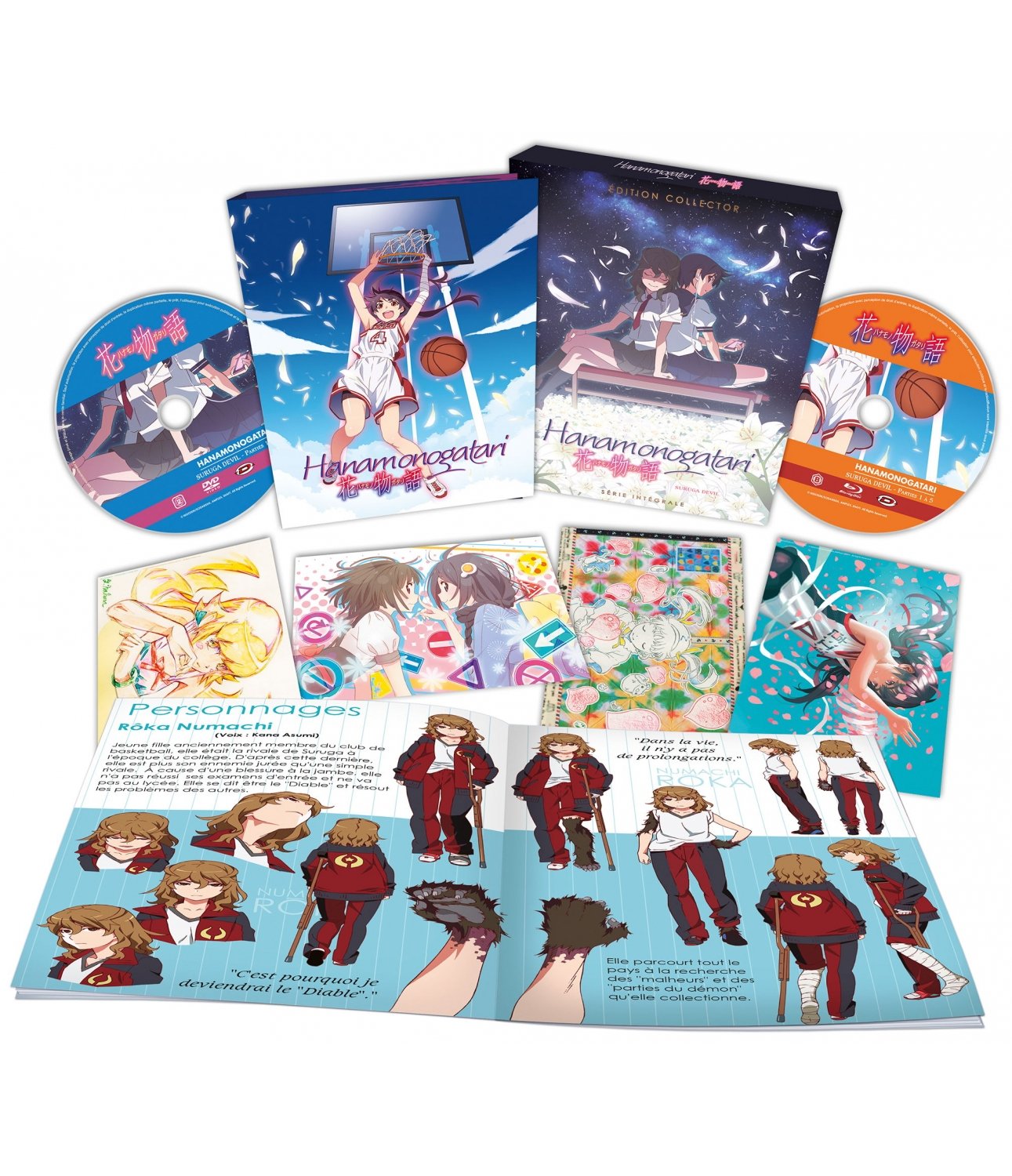 Hanamonogatari - Intégrale (6ème Arc de Monogatari s2) - Combo DVD + Blu-ray