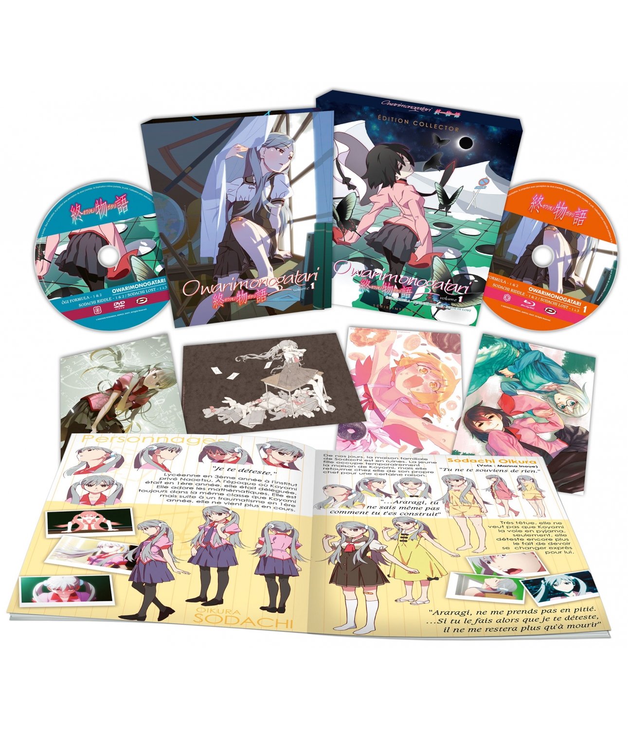 Owarimonogatari - Partie 1 - Combo DVD + Blu-ray