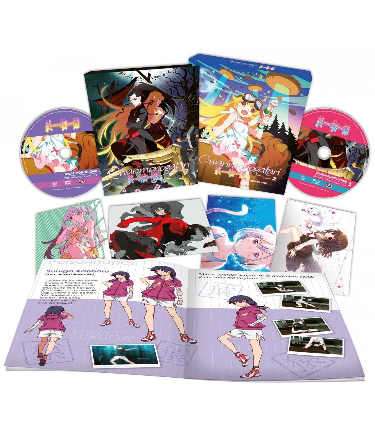 Owarimonogatari - Partie 2 - Combo DVD + Blu-ray