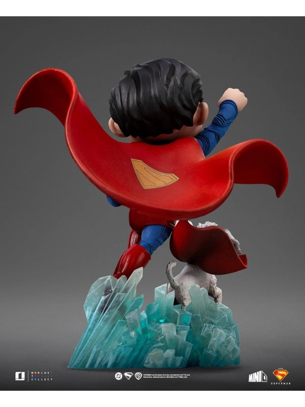 Iron Studios - MiniCo - DC Comics - Superman (2025) - Superman et Krypto Statue 17cm