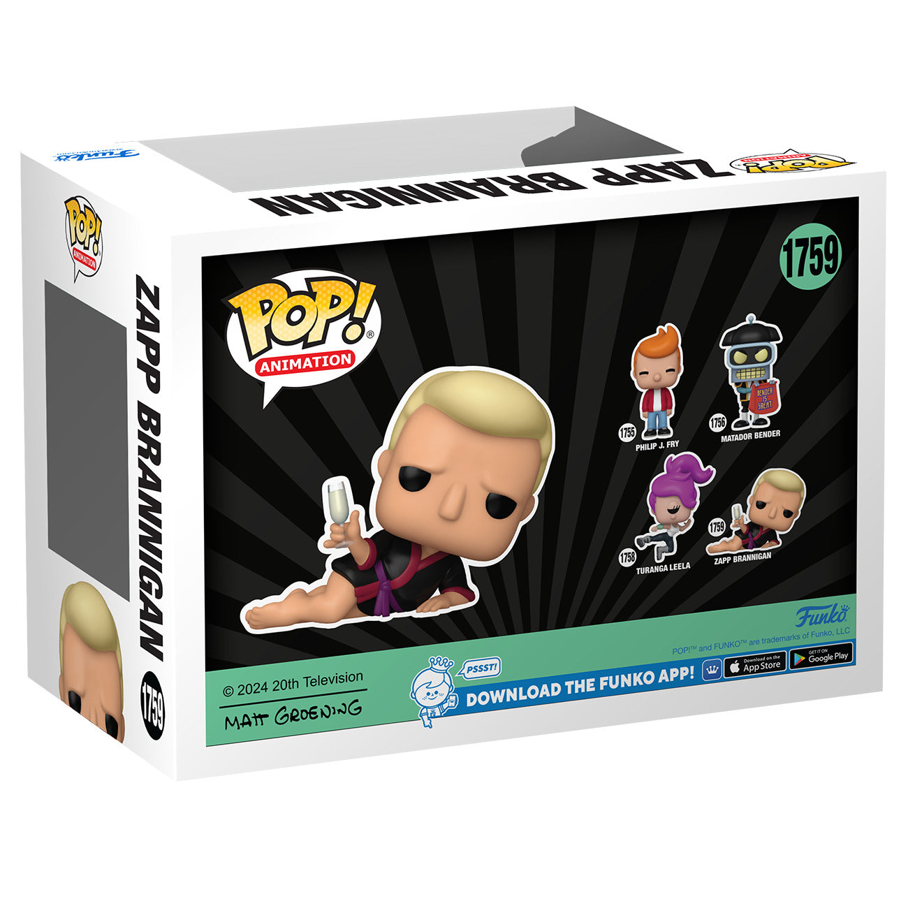 Funko Pop! Animation: Futurama - Zapp Brannigan - flash vidéo