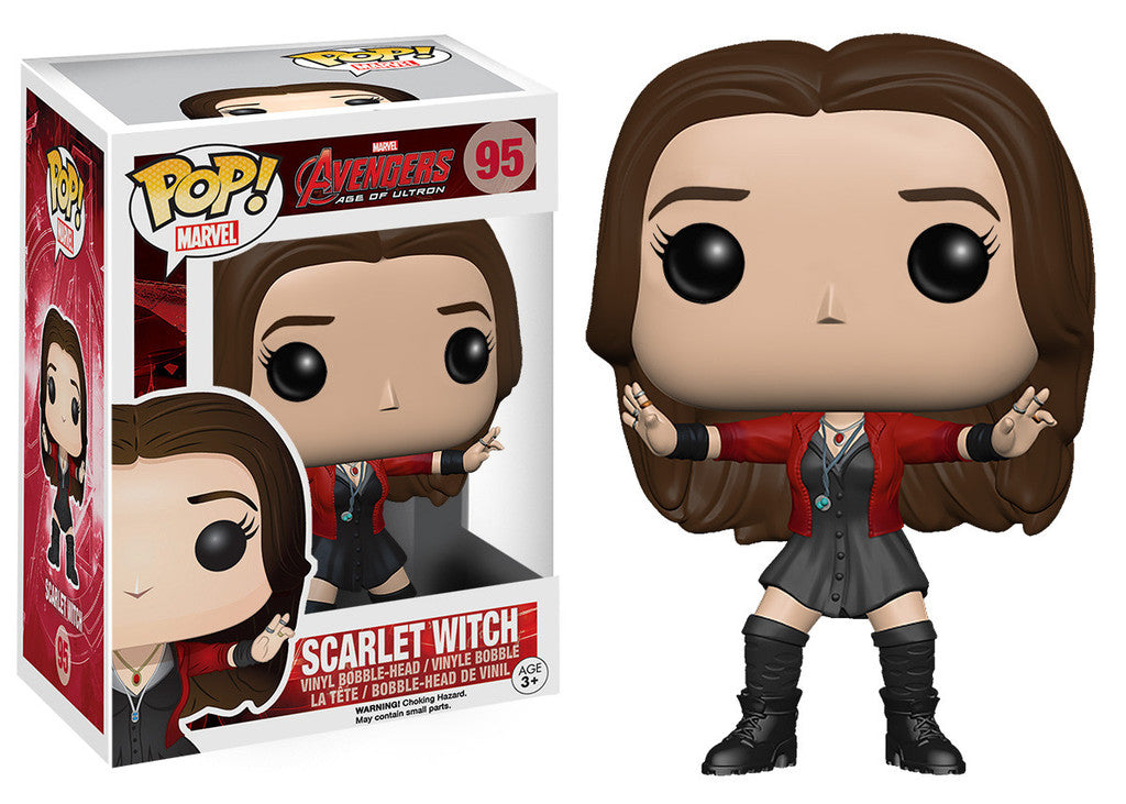 Funko Pop! Bobble Head Marvel Avengers Age Of Ultron Scarlet Witch