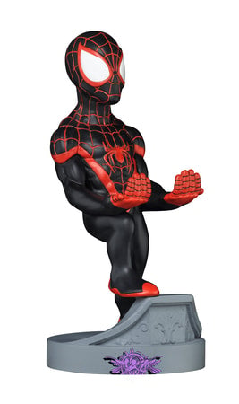 Cable Guys - Marvel - Spider-Man (Miles Morales) Support Chargeur pour Téléphone et Manette
