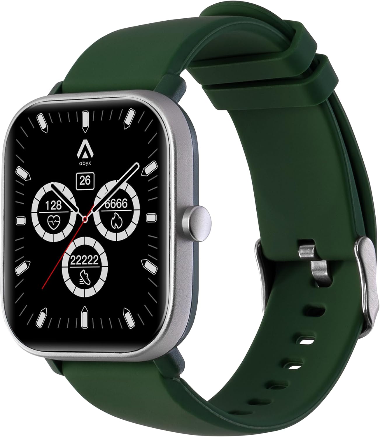 Abyx Fit - Ozone 3 - Montre connectée - Verte - flash vidéo