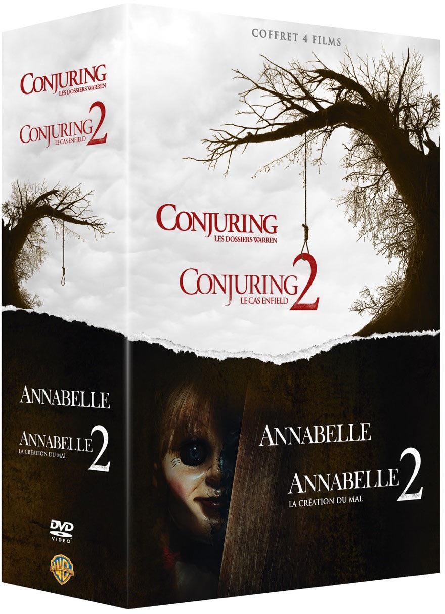 Warren - Collection de 4 films - Annabelle et Conjuring [DVD]