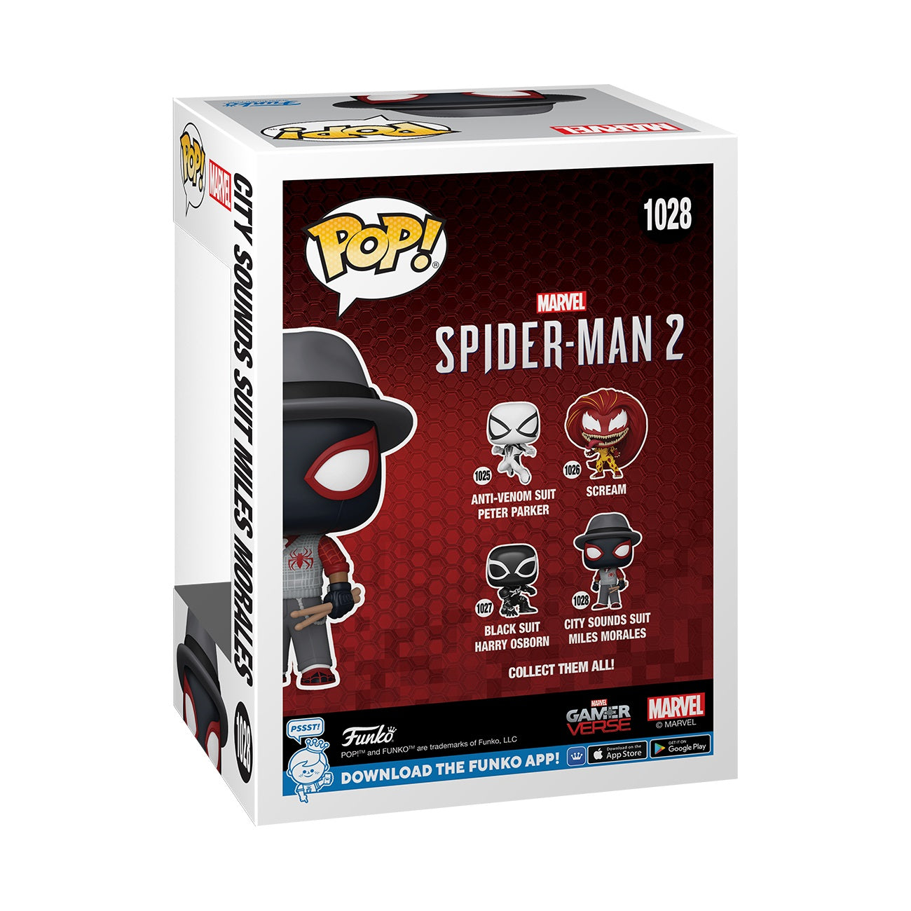 Funko Pop! Games: Spider-Man 2 - City Sounds Suit Miles - flash vidéo