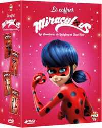 Miraculous, les aventures de LadyBug et Chat Noir - Volumes 7 à 10 [DVD]