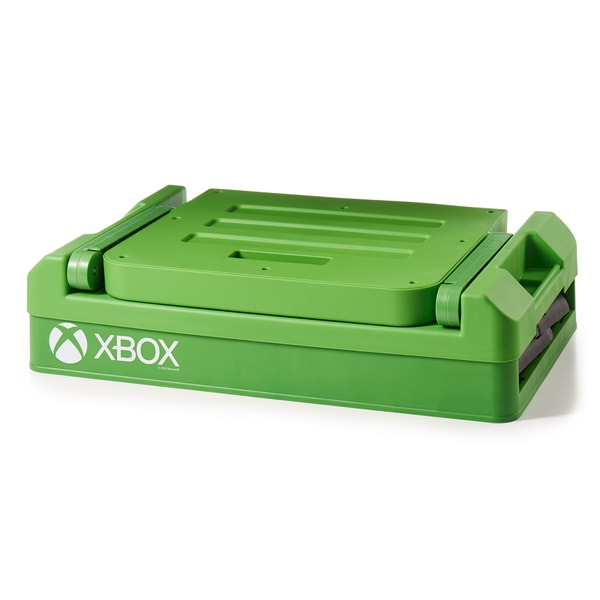 Numskull - Chaise de stockage inspiré du logo Xbox - flash vidéo