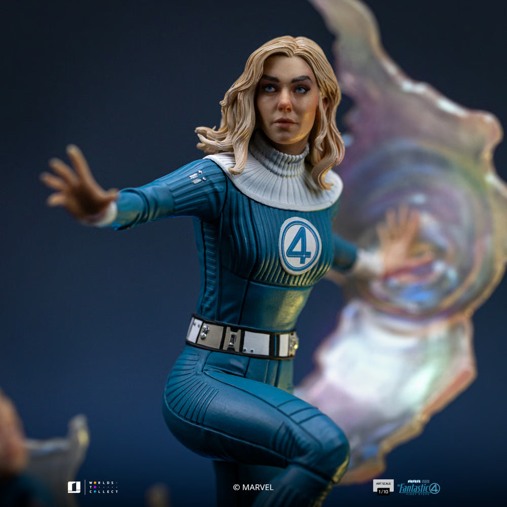 Iron Studios - Art Scale 1/10 - Marvel - The Fantastic Four: First Steps - Invisible Woman Statue 27cm
