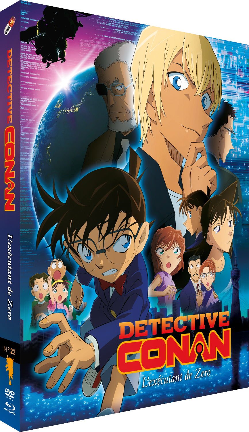 Détective Conan - Film 22 : L'exécutant de Zéro - Combo Blu-ray + DVD