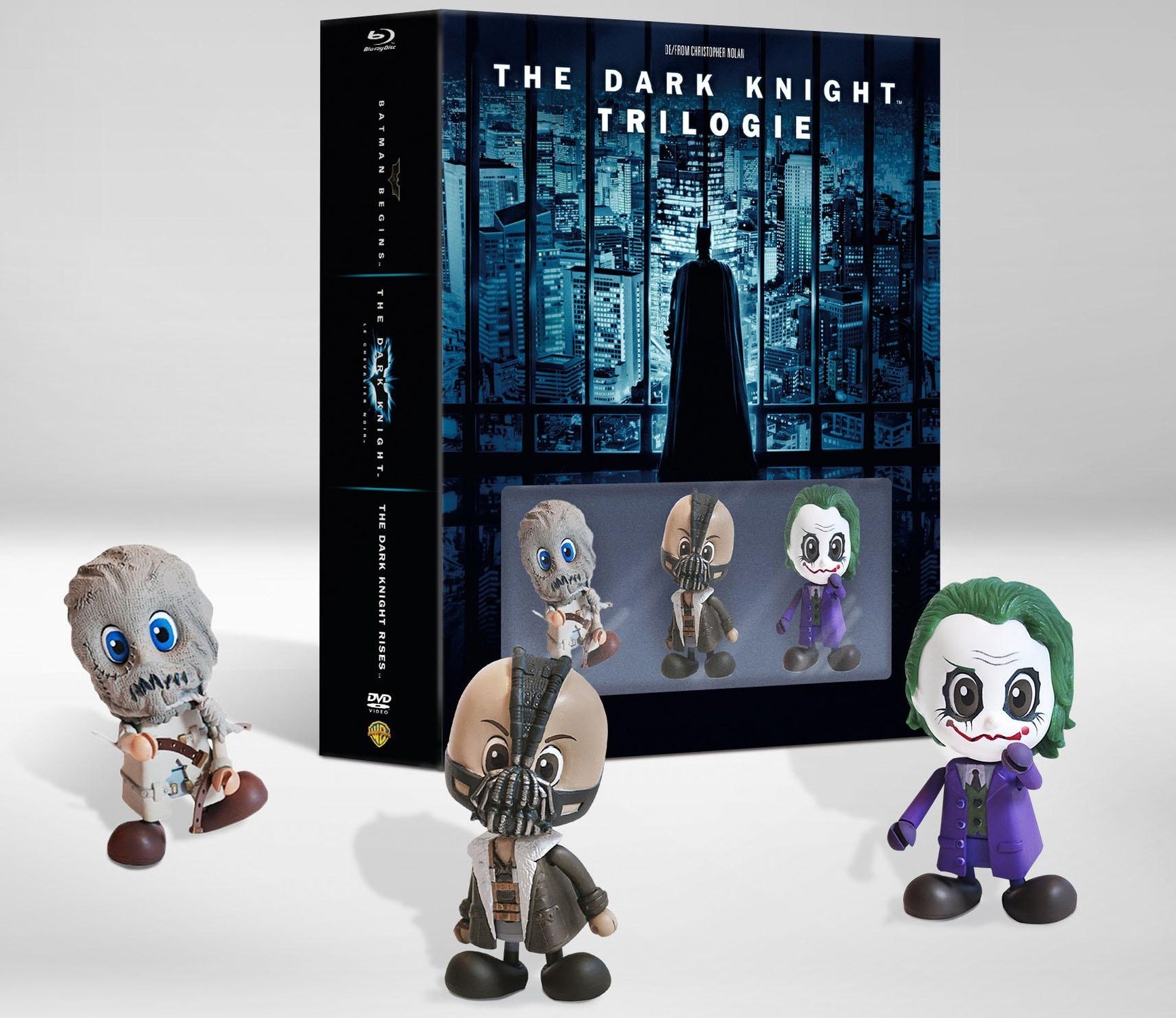 The Dark Knight Trilogy : Batman Begins + The Dark Knight + The Dark Knight Rises [Blu-ray]