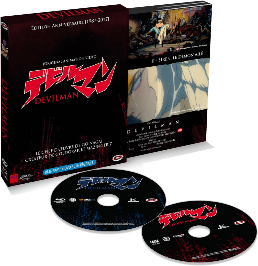 Devilman - 2 OAV - Edition limitée (30e Anniversaire) - Blu-ray + DVD