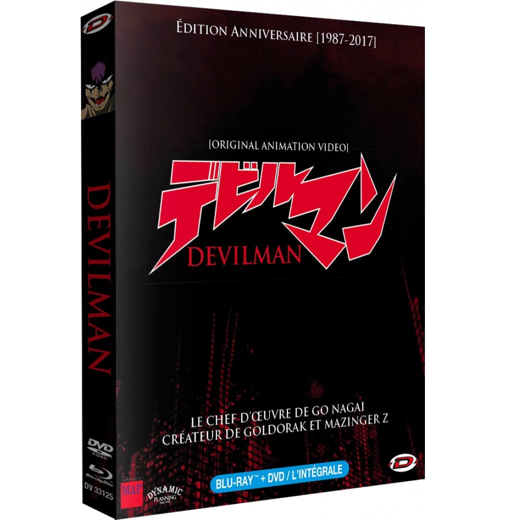 Devilman - 2 OAV - Edition limitée (30e Anniversaire) - Blu-ray + DVD