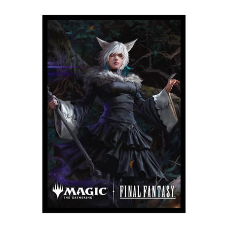 Ultra Pro - Magic: The Gathering - Universes Beyond: Final Fantasy - Sachet de 100 protèges cartes standard Y'shtola, Night's Blessed (63 x 89 mm)